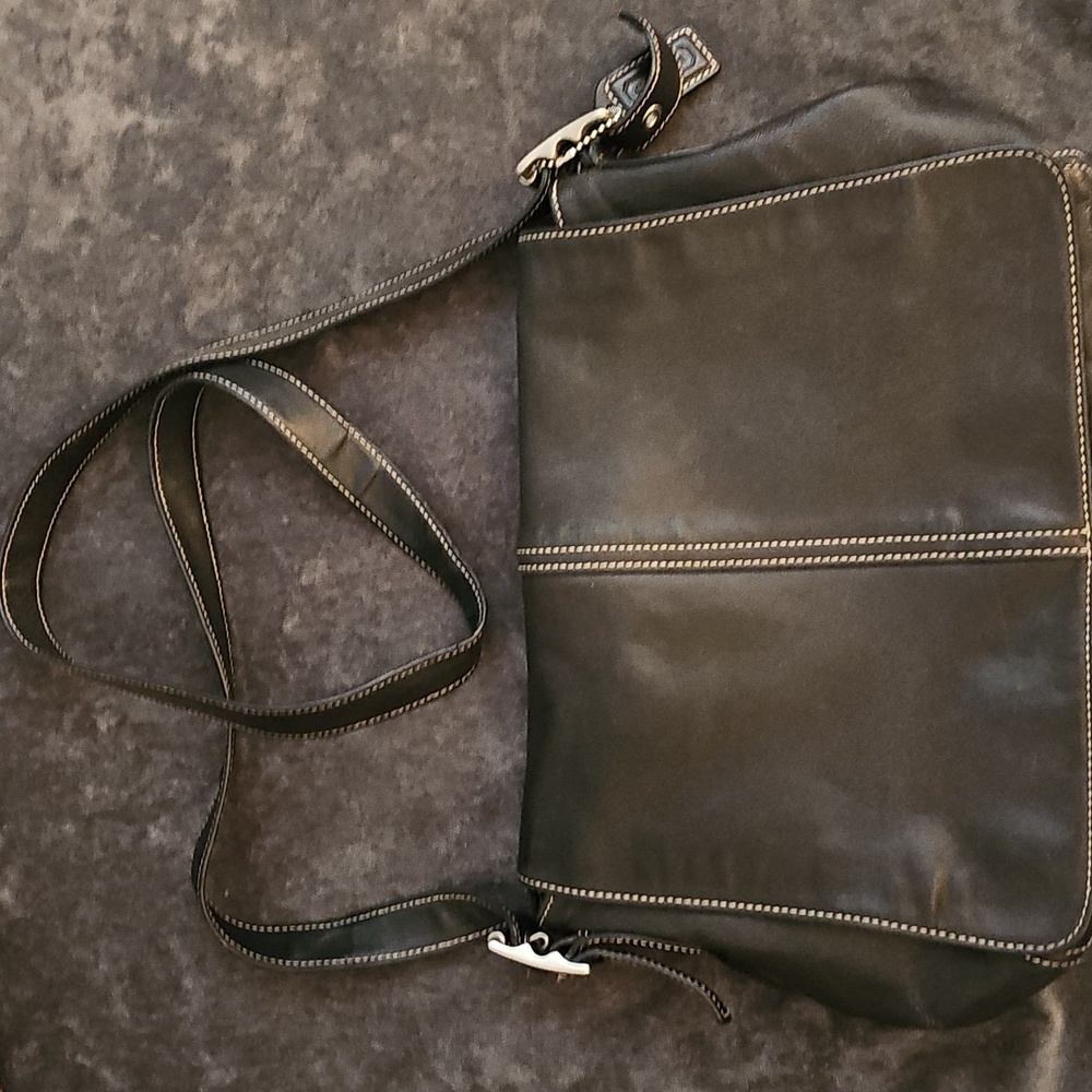Coach Vintage Legacy Black Leather Crossbody.